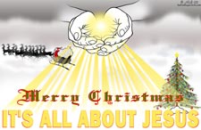 Christmas Card - It's all about Jesus!