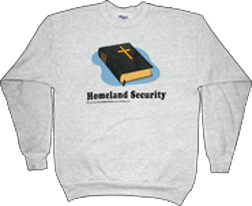 Homeland Security sweatshirt